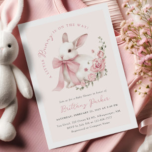 Invitation Baby shower de Bunny Coquette