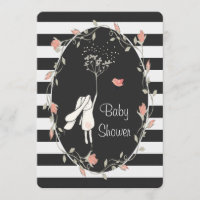 Baby shower de Bunny Graine noire blanche Graine f