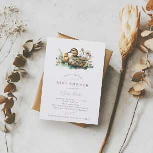 Invitation Baby shower de canard