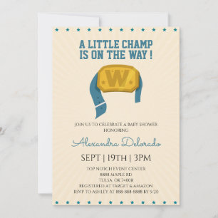 Invitation Baby Shower de Catch Rétro