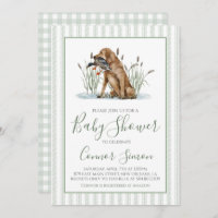 Baby shower de chasseur de canard du sud de Preppy
