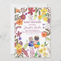 Invitation Baby shower de chats mignons