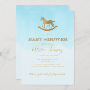 Invitation Baby shower de Cheval-Roche