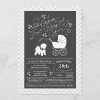 Baby shower de Chien de Bichon Frise Neutral