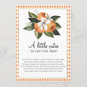 Invitation Baby shower de Clémentine