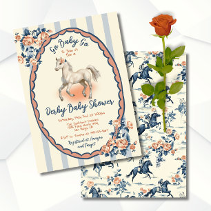 Invitation Baby shower de Derby Toile Whimsical