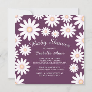 Invitation Baby shower de douceur
