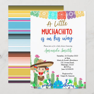 Invitation Baby shower de Fiesta