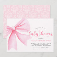 Baby shower de fille de béquille de béquille rose 