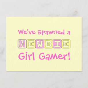 Invitation Baby shower de gamer