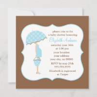 Baby shower de garçon de maman enceinte bleue