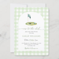 Baby shower de golf