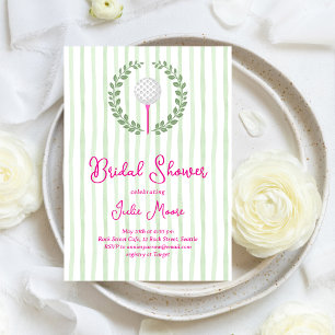 Invitation Baby Shower de Golf pour la Mariée