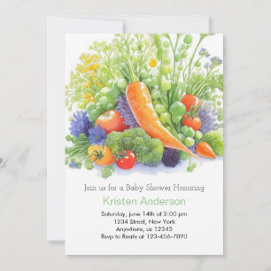 Invitation Baby shower de joie de patchs