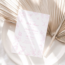 Baby shower de la Chinoiserie Rose douce