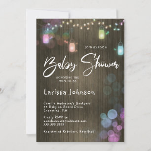 Invitation Baby shower de la dragonfly Twinkle Lig