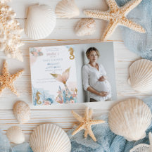 Baby shower de la queue de sirène rose