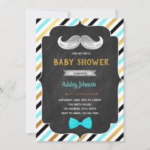 Invitation baby shower de Little Man
