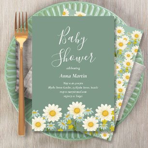 Invitation Baby shower de marais