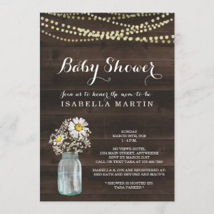Invitation Baby shower de marmite chamomile - Neutre selon le