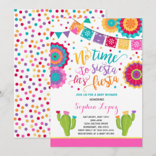 Invitation Baby shower de Mexicain d'invitation de baby