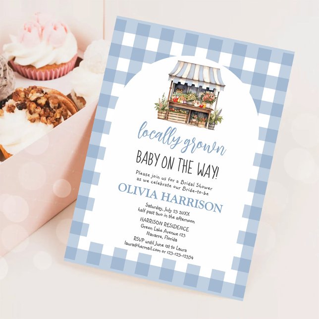 Invitation Baby Shower de Naissance de Bébé de Sexe Indiffére (Créateur téléchargé)