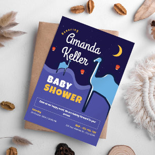 Invitation Baby shower de nuit du désert de Whimsical Invitat