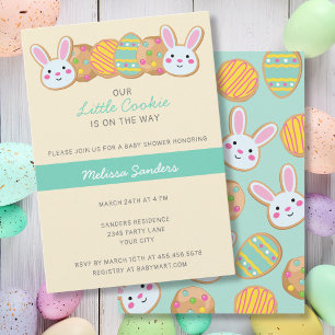 INVITATION BABY SHOWER DE PÂQUES