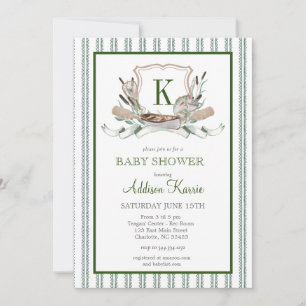 Invitation Baby shower de pêche