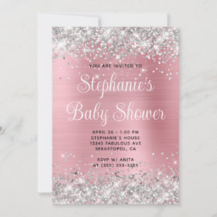 Invitation Baby shower de registre en ligne Silver Parties sc