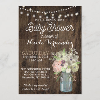 Invitation Baby shower de respiration pour bébé neutre selon