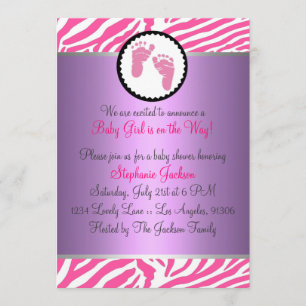 Invitation Baby shower de roses indien