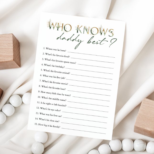 Invitation Baby shower de verdure et d'or qui connaît la cart (Créateur téléchargé)