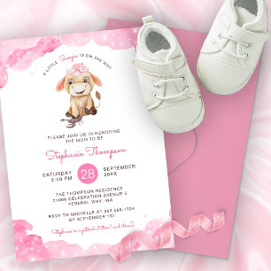 Invitation Baby shower des signes astrologiques de Scorpion c