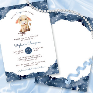 Invitation Baby shower des signes astrologiques de Scorpion c