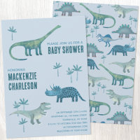 Baby shower Dinosaur