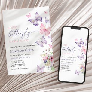 Invitation Baby shower d'invitation numérique ou imprimée