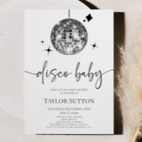 Baby shower Disco Ball Disco Silver