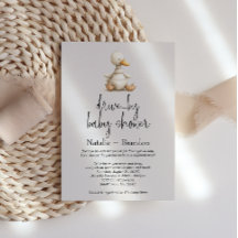 Baby-Shower Drive-By avec Animaux de Nurserie Pelu