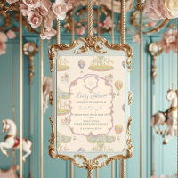 Baby shower du parc d'attractions Fairytale Vintag