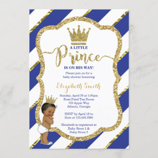 Invitation Baby shower du Petit Prince, Faux Parti