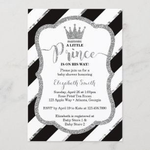 Invitation Baby shower du Petit Prince, Faux Parti
