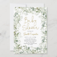 Invitation Baby shower du souffle du bébé