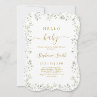 Invitation Baby shower du souffle du bébé