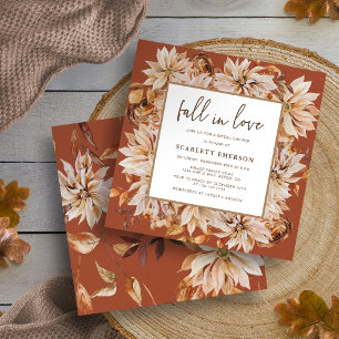 Invitation Baby Shower en Terracotta