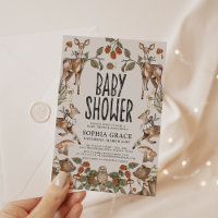 Baby shower Enchanted Forest Storybook