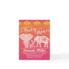 Baby shower familial - Inspiration indienne - Inde