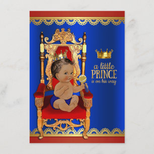 Invitation Baby shower Fancy Royal