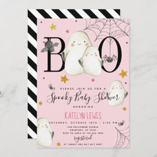 Invitation Baby shower fantôme