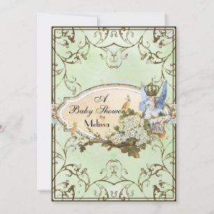 Invitation baby shower - Féerie enchantée Princess